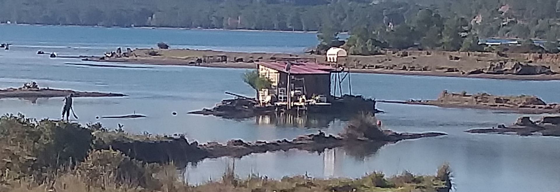 Günlük kiralık mini ada ve kulübe